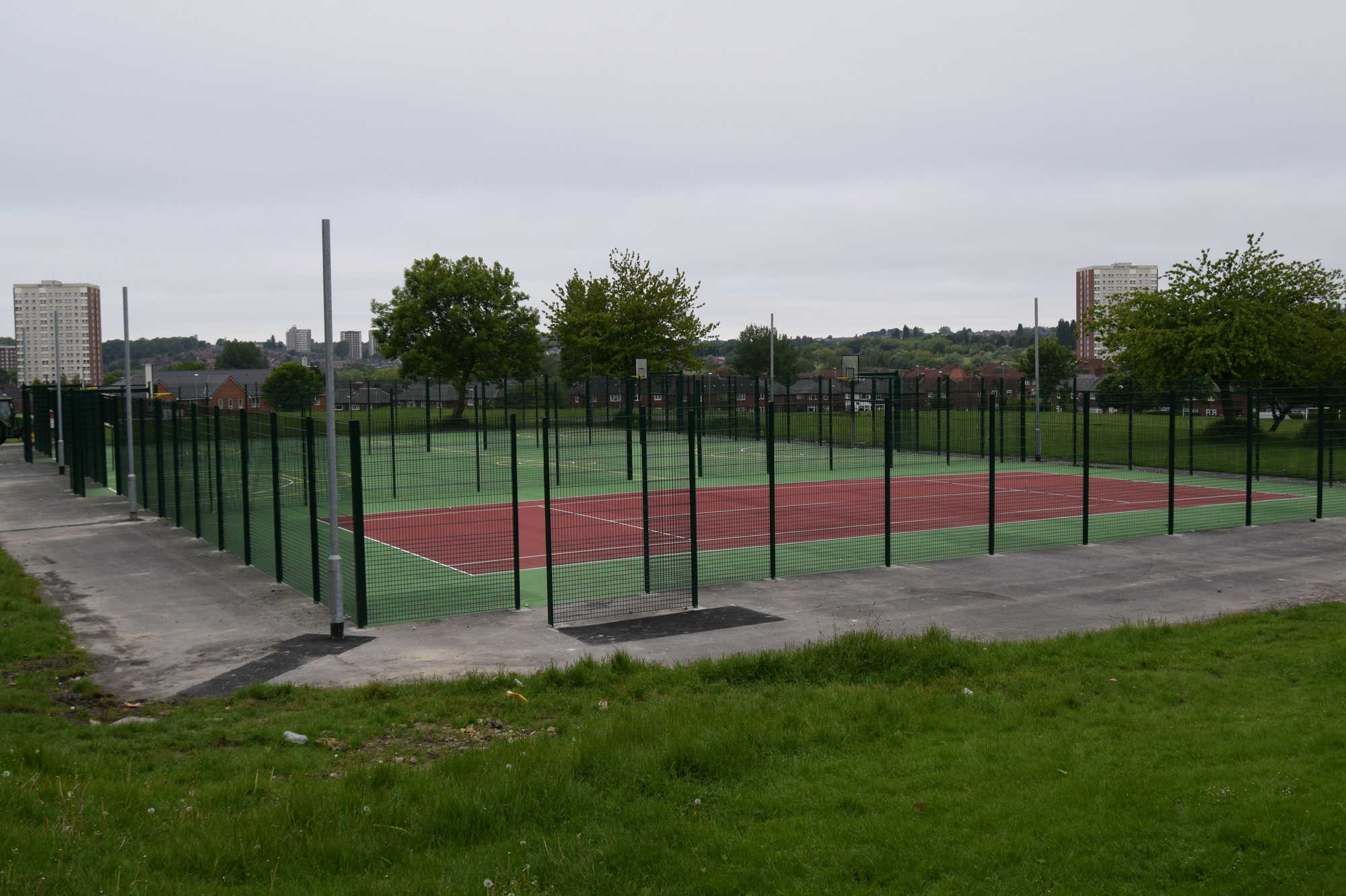 Triple Court MUGA for Leeds City Council