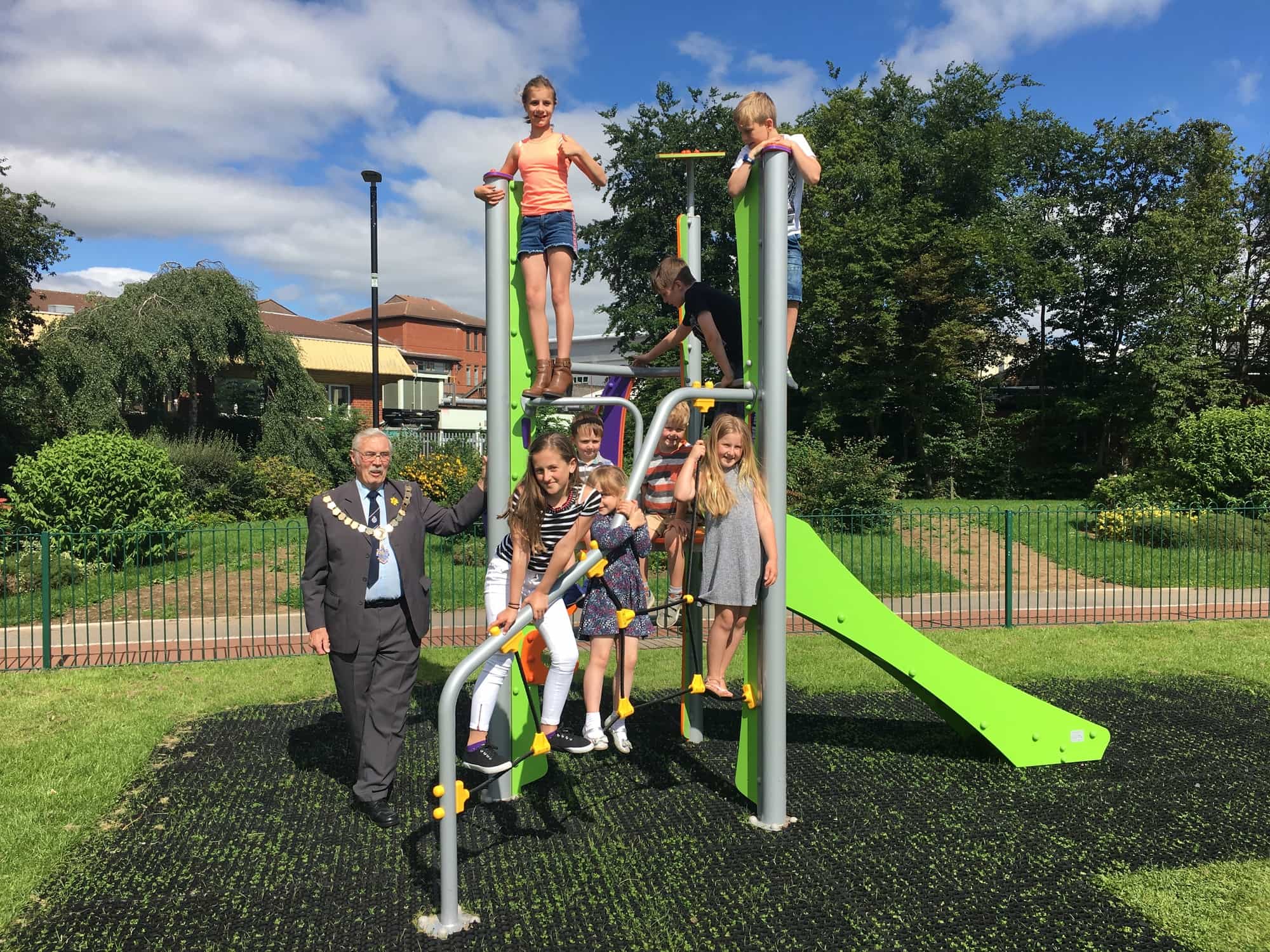 New Play Equipment for Town Park