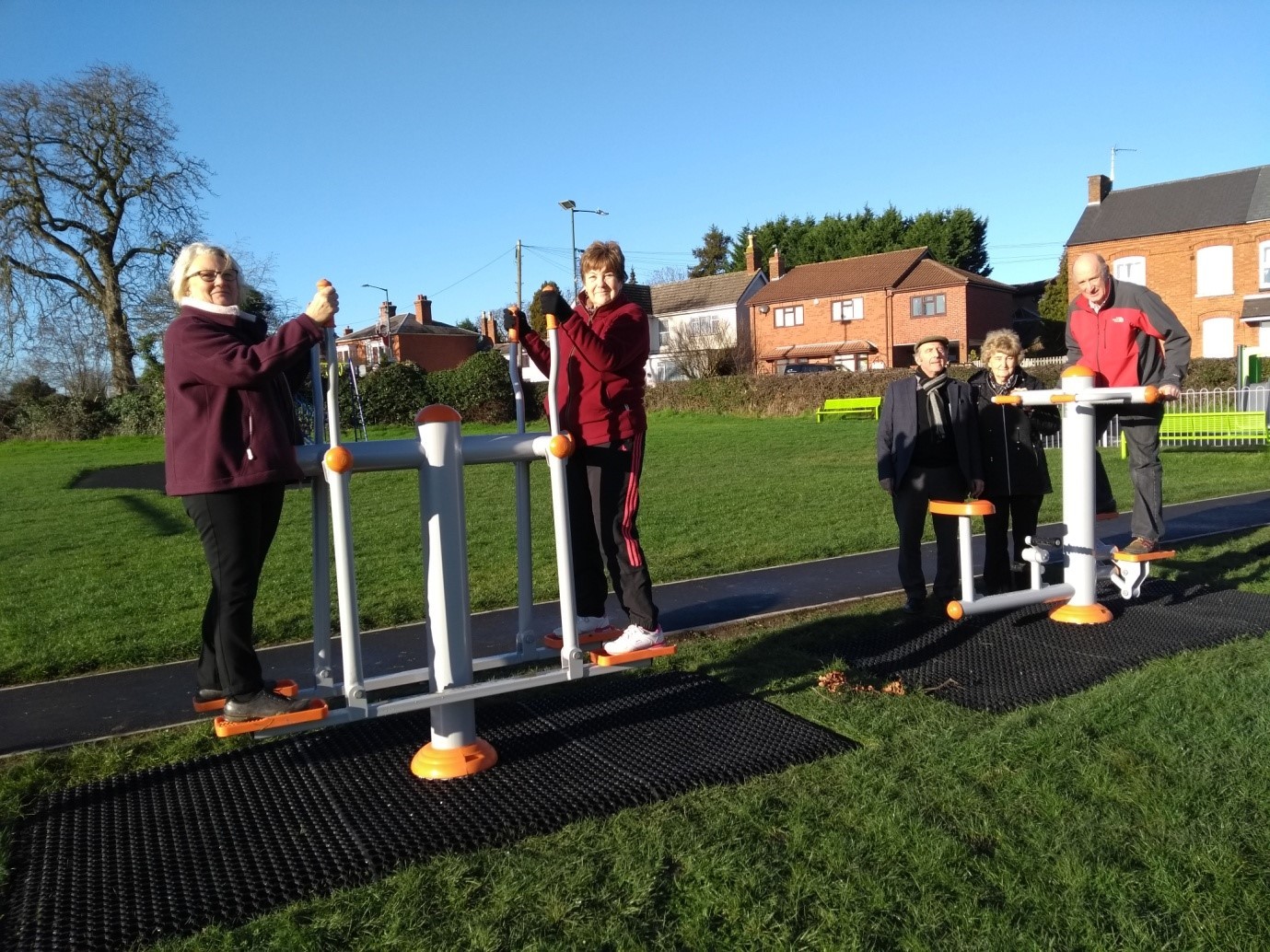 Outdoor Fitness arrives at Crooks Lane Recreational Ground