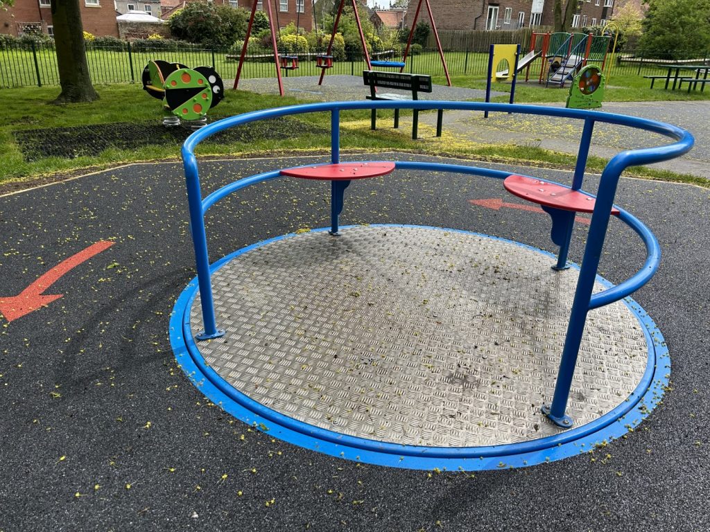 Inclusive Wheelchair Accessible Roundabout Streetscape Products